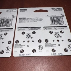 ✨New✨ Energizer Hearing Aid Batteries Size 312 Total 32 Batteries 06/2028 See De