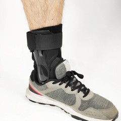 Ankle Brace Compression Foot Support Sprained Tendon Plantar Fasciitis Pain Belt