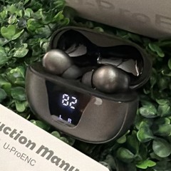 Royal Hearing Bluetooth Hearing Aids Black U-PRO ENC Hearing Enhancement Earbuds