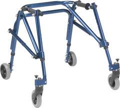 Nimbo 2G Lightweight Posterior Walker, Without Seat, Knight Blue, Small