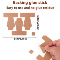 30pcs Thumb Support Tape, Self Adhesive Kinesiology Skin Color