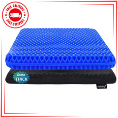 Gel Seat Cushion for Long Sitting Extra Thick Gel Cushion for Wheelchair So…..