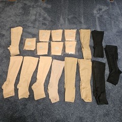 Lot 18 Pairs Plus Size 3XL COMPRESSION Diabetic Stockings New & Other – Open Toe
