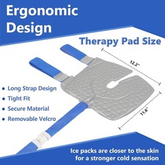 Knee Cold Compression Machine Portable Ice Therapy Quiet Pump Support