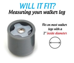 DEAL: Top Glides Walker Glide Caps – All Colors – 3 Pairs