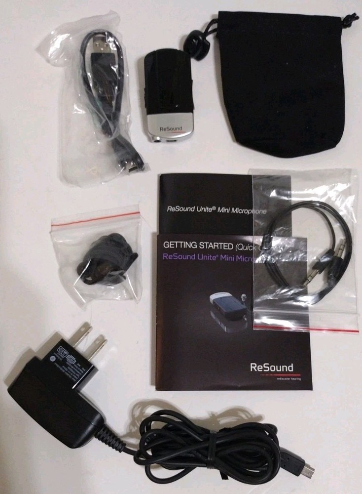 GN ReSound Unite Mini Microphone for Hearing Aids BAD BATTERY