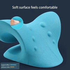 2pcs Cervical Neck Traction Device – Pain Relief Chiropractic Massage Pillow