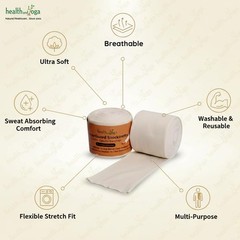 LayerGuard Cotton Stockinette Sleeve Roll, Stretchable Raw Cotton – Comfor