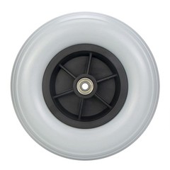 Wiykkur Wheelchair Caster/Wheels (Pair) 8 Inch 8″x 2″ (200×50) Solid Tire Wheel,