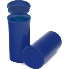 12 Multi-Use 13 Dram Pop Top Empty Pill Containers, Waterproof Airtight Plastic