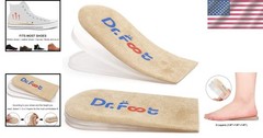 Dr.Foot Adjustable Orthopedic Heel Lift Inserts – Relieve Heel Pain & Achieve…
