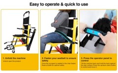 Electric Mobile Chair 440 lbs Load-Bearing,Power Portable Foldable Lockable Seat