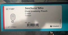 SenSura Mio Click Urostomy Pouch 11497 10/box