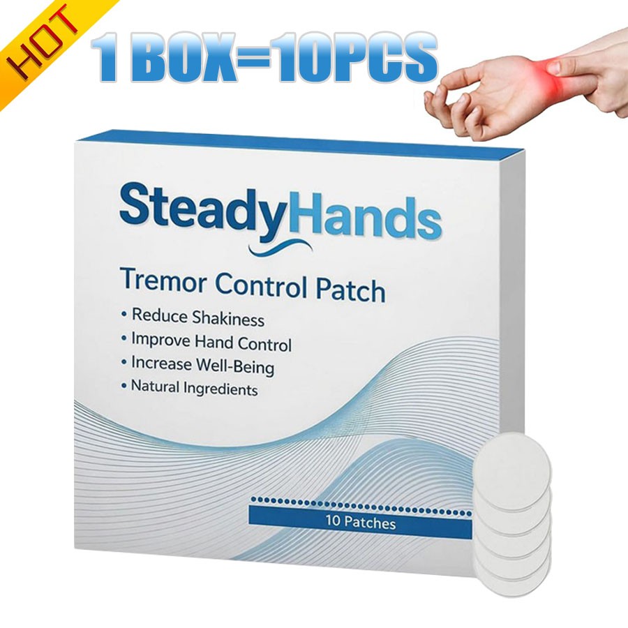 Steadyhands Tremor Steady Patch, Control Hands Control Patch – Hand Stabilizer