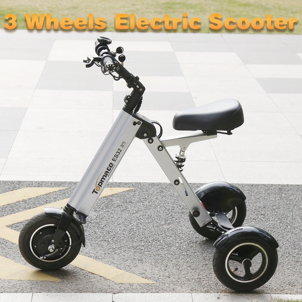 USED Topmate ES32 Electric Tricycle for Adult Foldable 3 Wheel Mobility Scooter