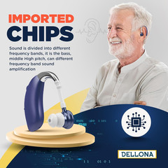 High-Performance Hearing Aids for Seniors, OTC Rechargeable Hearing Aid for Peop