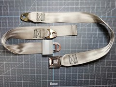 HOVEROUND MPV4/MPV5 GENUINE OEM REPLACEMENT SEAT BELT & BUCKLE LAP BELT