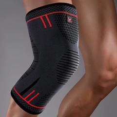 1 Pcs Compression Knee Support Sleeve Elastic Breathable Knee Pads Brace Springs