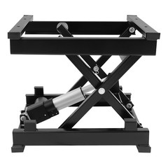 24V 18*15*7.2in Black Electric Scissor Lift Table For Material Transportation
