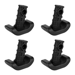 6pcs Walker Ski Glides Replacement Feet Accessories for EZ Fold-N-Go & Able Life