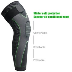 Leg Support Brace With Strap Thigh High Compression Sleeve Socks Pain Relief 1PC