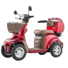 Uimoso Heavy Duty 4-Wheel Mobility Scooter 21.5 Miles Range 3-Speed, 500lbs Load
