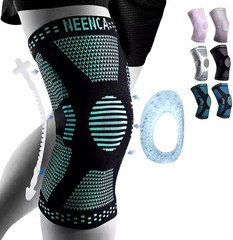 NEENCA Copper Knee Brace Knee Support with Patella Gel Pad &Side Stabilizers