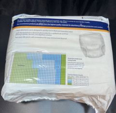 Covidien Simplicity Extra Protective Underwear Large 44″ X 54″ 1845 18 Count