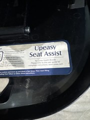CAREX UpEasy Seat Assist 95lbs To 220lbs Non Electric Lifting Cushion Blue