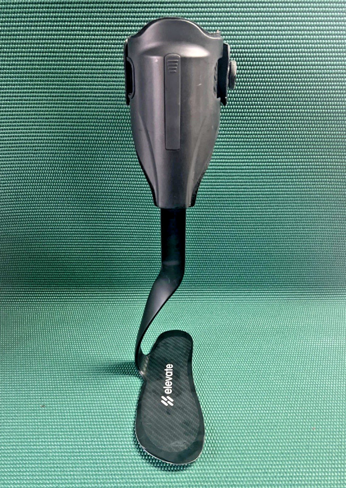 Elevate Dynamics Movement Glide Ankle Foot AFO1 Right Trimmable Carbon Fiber