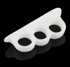 Combo Pack – 2 Soft Silicone Gel Claw Hammer and 2 Single Toe Loop Correctors