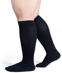 2XL Extra Wide Calf Plus Size Compression Socks for Leg Fatigue Swell Athletic