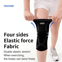 Compression Knee Support Sleeve Elastic Knee Pad Brace Gym Sports Leg Protector