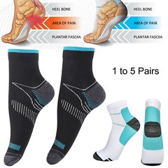 Foot Pain Relief Compression Socks Ankle Support Sleeves Brace Plantar Fasciitis