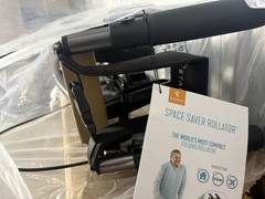 Stander Rollator Walker with Seat Lightweight 4 Wheel Walker Folding