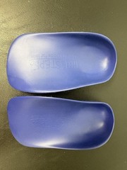 littleSTEPS Arch Support Gait Plate Kids Orthotic Insoles Blue, Size 5