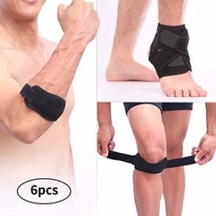 CleanDell Elbow Brace,Knee Support Patella StrapFoot Brace,Support for Hiking,S