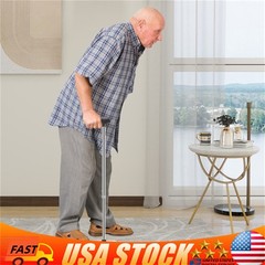 Stainless Steel Stretchable Walking Cane For Elderly Mobility Aid 9-Gear Height