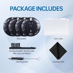CeruGuard Disk Wax Guards for Phonak and Unitron RIC RITE Hearing Aids and He…