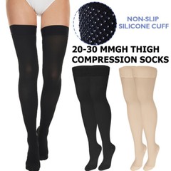 Thigh High Compression Socks 20-30 mmHg Support Stockings Surgical Varicose Pain