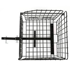 Folding Rear Basket Accessory For Mobility Scooters Power Chairs w/Hitch Receive