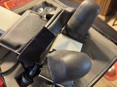 Saunder Cervical Neck Traction Home Trac Deluxe Device w/ Travel Case READ