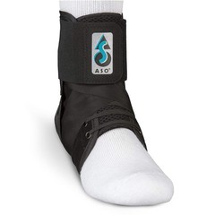 ASO Speed Lacer (XX-Small, Black) – Ankle Brace for Sprained Ankle and Perone…