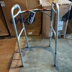 Drive Deluxe Folding Walker 2 Button 10200-1
