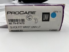 DJO GLOBAL PROCARE 79-87470 QUICK FIT WRIST SPLINT LEFT HAND UNIVERSAL – NEW