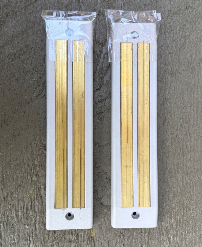 Acorn Superglide 130 Stair Lift Charge Point Strips Pair w screws