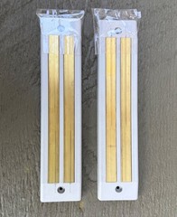 Acorn Superglide 130 Stair Lift Charge Point Strips Pair w screws