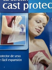 Carex E-Z Stretch Cast Protector, Arm (1) P205-00 Latex Free Reusable 20” Long