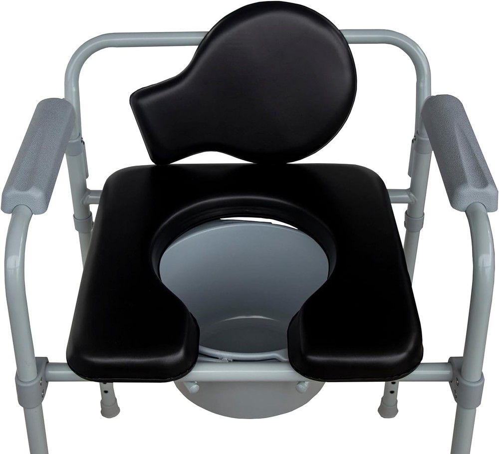 Commode Seat Cushion, Super Soft Sponge Padded Commode Chair Seat Pad for Eld…