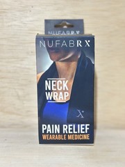 Nufabrx Pain Relieving Weighted Neck Wrap Shoulder Relief Reusable Men & Women